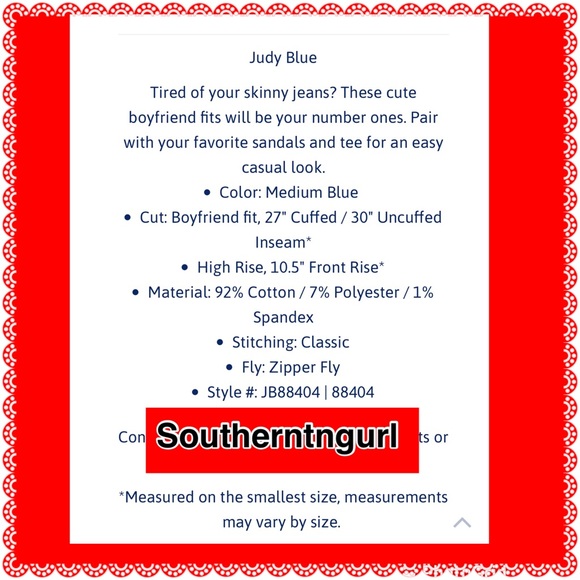 NWT JUDY BLUE High Rise Boyfriend Distressed Light Wash Jeans - Picture 6 of 16